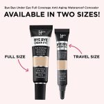 it COSMETICS Bye Bye Under Eye, 20.0 Medium (N) - Full-Coverage, Anti-Aging, Waterproof Concealer - Improves the Appearance of Dark Circles, Wrinkles & Imperfections - 0.4 fl oz - Image 5